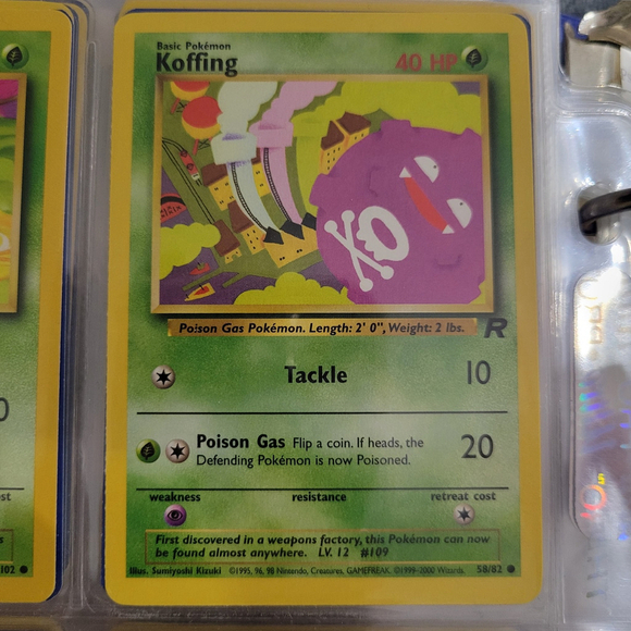 Pokemon Other - Pokemon Card Koffing
